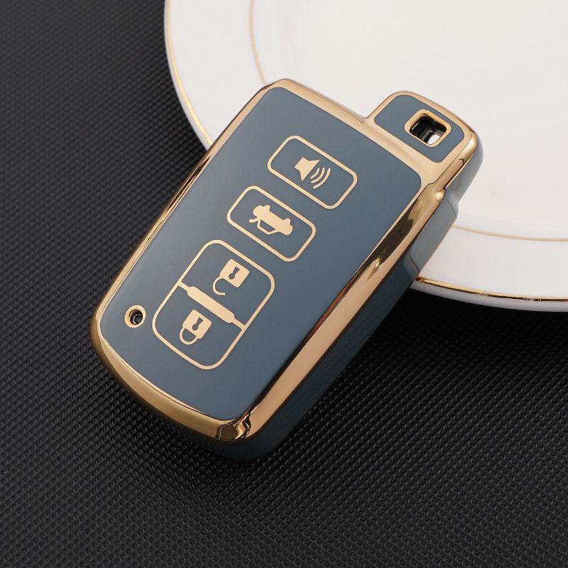 Toyota Key Cover for Vios FS Yaris X with Gold Trim