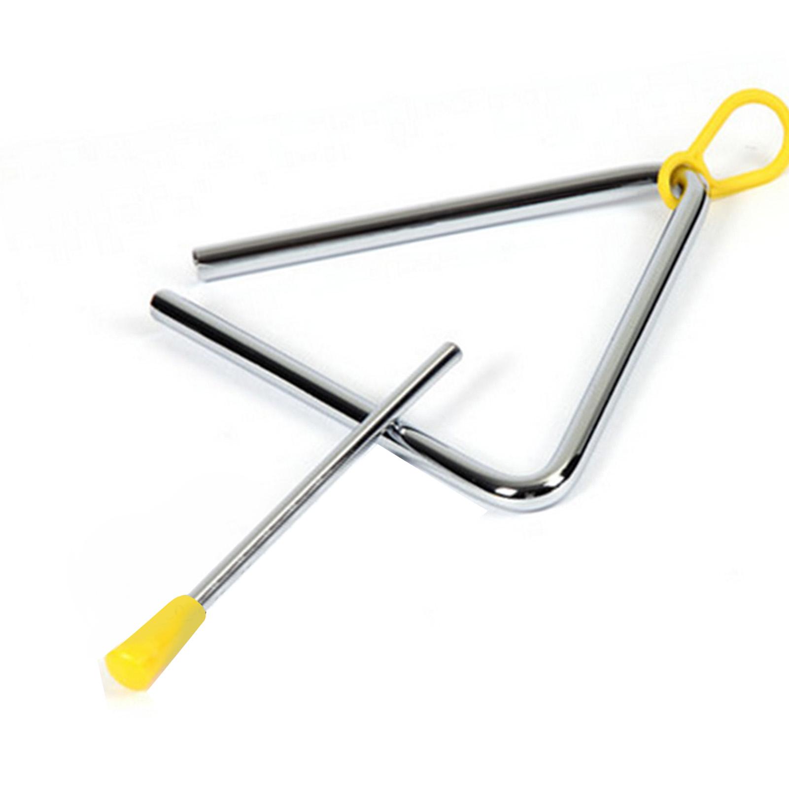 

Hand Percussion Triangle Children Hand Percussion Instrument Rhythm Triangle for Early Education Kindergarten Type 1
