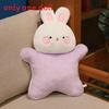 Cat Rabbit Duck Fox Panda Plush Pillow With Soft Short Fur For Stress Relief And Comfort For All Ages