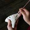 Hand-Painted 12-Hole Alto C Ocarina - Professional & Beginner Flute Instrument