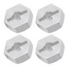 Metal Coupler Hexagonal Wheel Seat for Wltoys 144001 124018 RC Car Spare Parts 124018‑1950