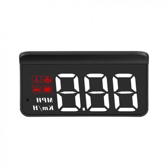 Car Glass HUD Digital Speedometer Projector Head Up Display OBD2 Overspeed Alarm