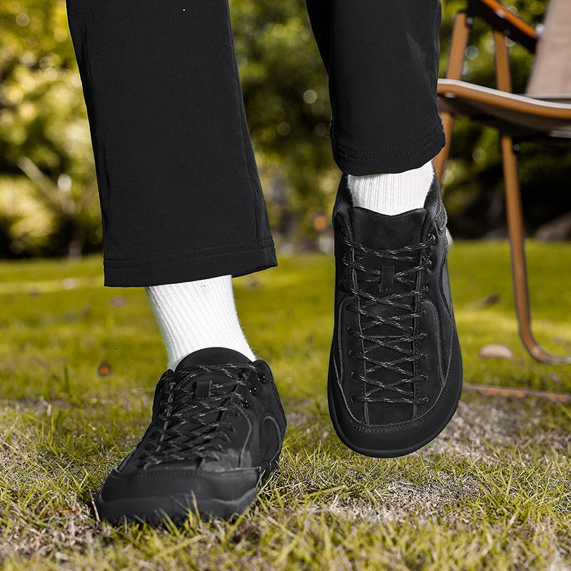 Spring /Autumn Running Sports Shoes Men's and Women's Large-sized Sports Shoes, Wide Toe Outdoor Hiking Boots