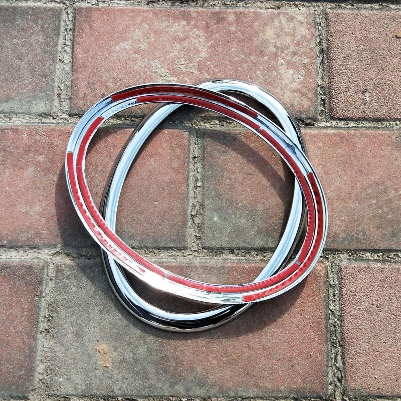 Car Headlights Lamp Cover Lens Shell Ring Trim Sticker Rear Light Plating Decorative PartsFor Volkswagen 2005 - 2011 Beetle