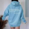 XS-5XL Women's Fleece Sweater Plain Letter Print Drawstring Hoodie Jacket European and American Large Size
