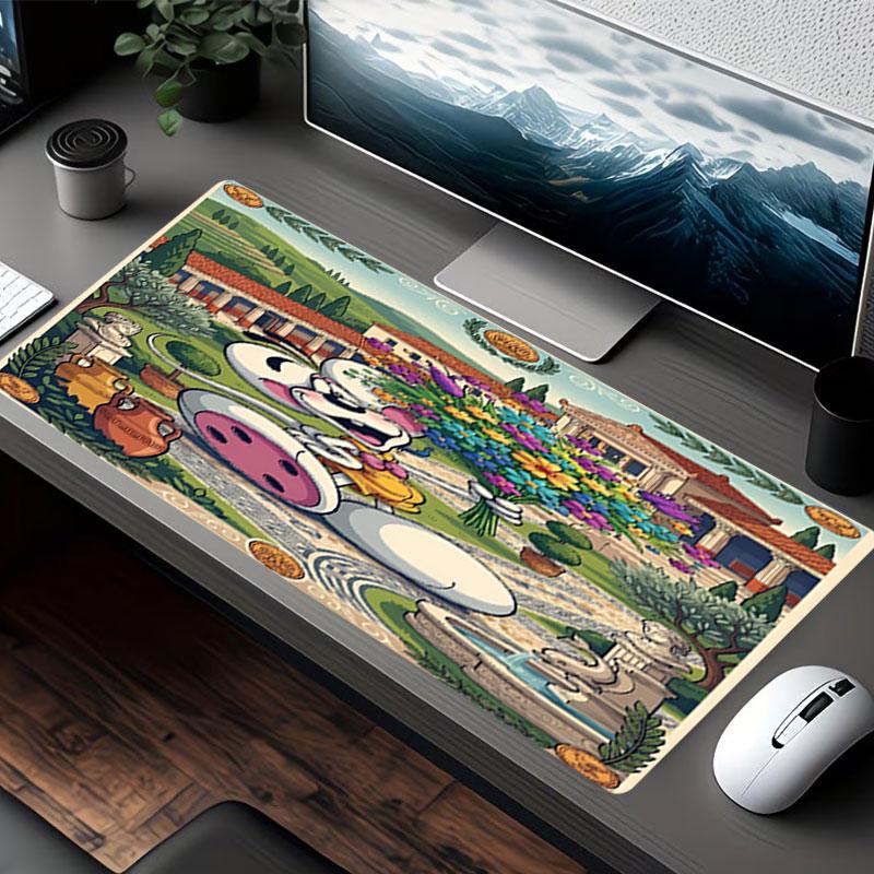 Diddl Print Mouse Pad, for Keyboard Pad Laptop PC Mat for Office Home Use, Desk Decor, Perfect Birthday Gift for Gamers