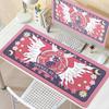 XXL Sakura Card Anime Pattern Mousepads Extended Gaming Keyboard Carpet Non-slip Computer Mousemat Offices Accessories Table Mat