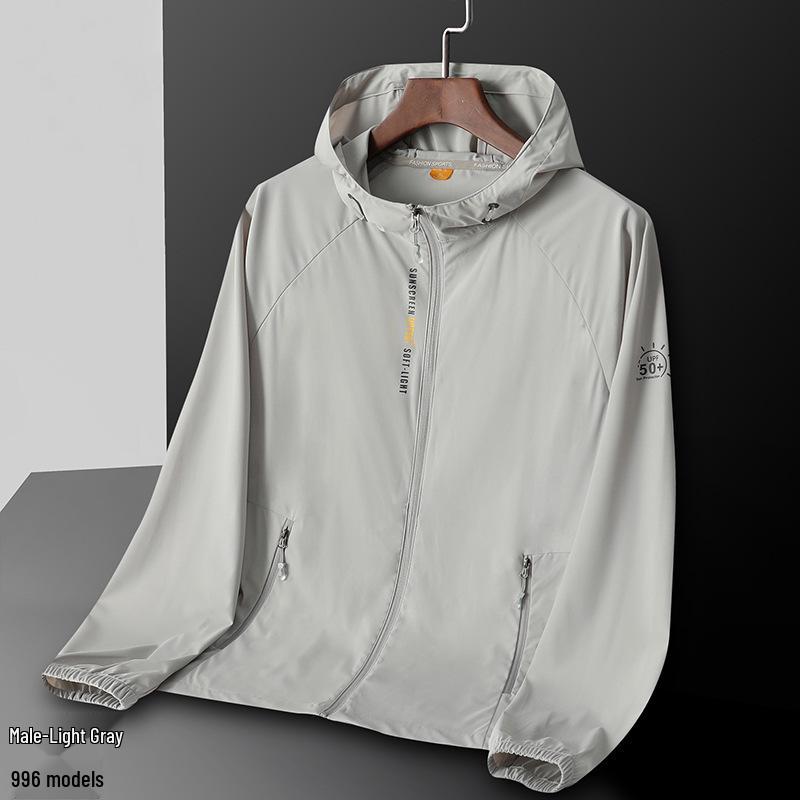 Ultra-Thin Breathable Sun Protection Jacket - Men s  Women s Ice Silk Outdoor Fishing Shirts 3XL