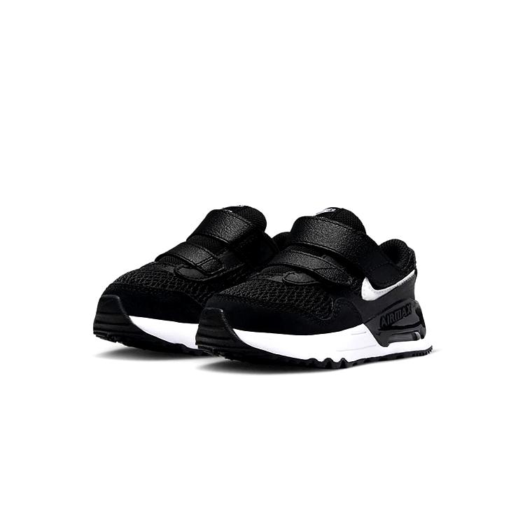 New Nike Slip Resistant Shock Absorbers With Abrasion Resistant Properties Low Top Toddler Shoes Black Infant And Toddler DQ0286-001