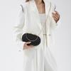 PU Leather Glittering Evening Bag Wedding Crossbody Handbag Purse for Parties