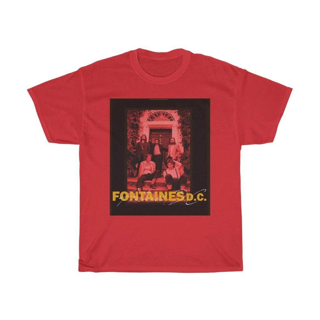 Fontaines DC RARE Unisex Adult T-Shirt Unisex Heavy Cotton Tee S