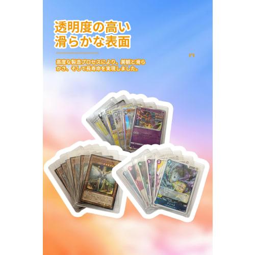 HG CHASING TRIBE Top Loader [Clear White, 60-Pack] Card Loader, Hard Case for Trading Cards, Side Loader, Regular, Protective, Individual Storage, Col