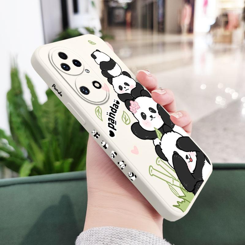 

Panda House Phone Case For Huawei P50 P40 P30 P20 Nova 10 10SE 9 9SE Mate 50 50E 40 30 20 Pro Lite P Smart 2021 Y7A Cover P30 Pro