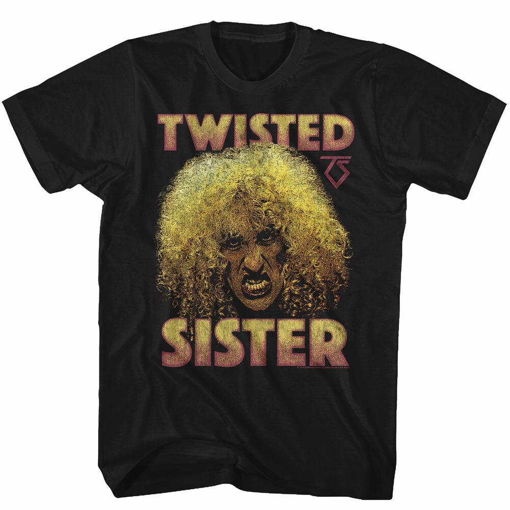 Twisted Sister Dee Snider Angry Face Men T Shirt 70 Metal Band Music Merch XXXXL