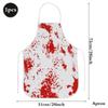 Halloween Bloody Decorate Banner Fake Blood Apron Gloves Socks Set Haunted House Zombie Cosplay Costume Party Decor Props Suppli