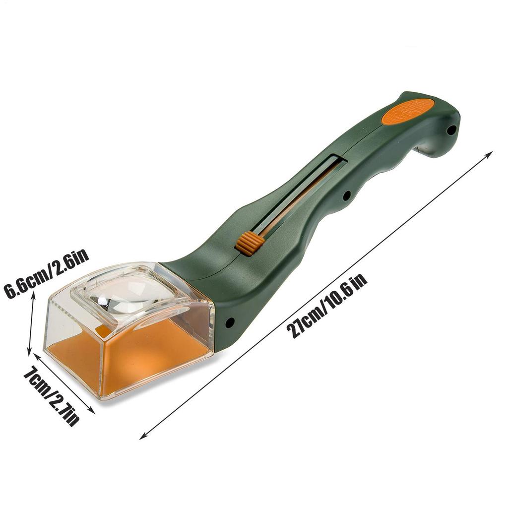 Fly Catching Tool And Magnifier Contactless Magnifying Quick Release Gadget Fly Catcher For Boys Girls Adults Children Nature