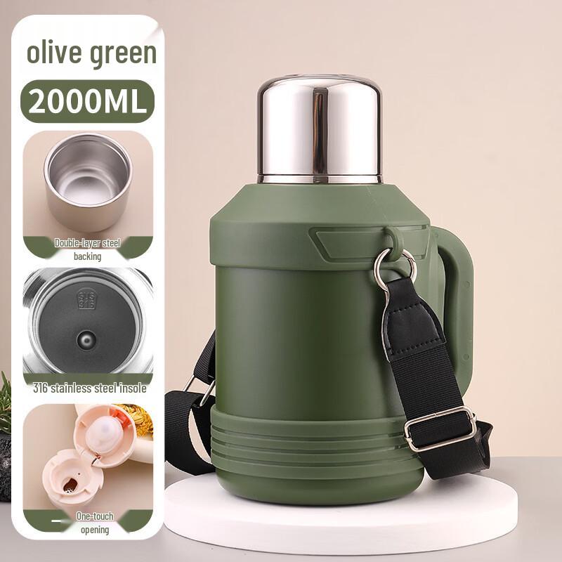 

OLOEY 316 Stainless Steel Insulated Wide-Mouth Bottle