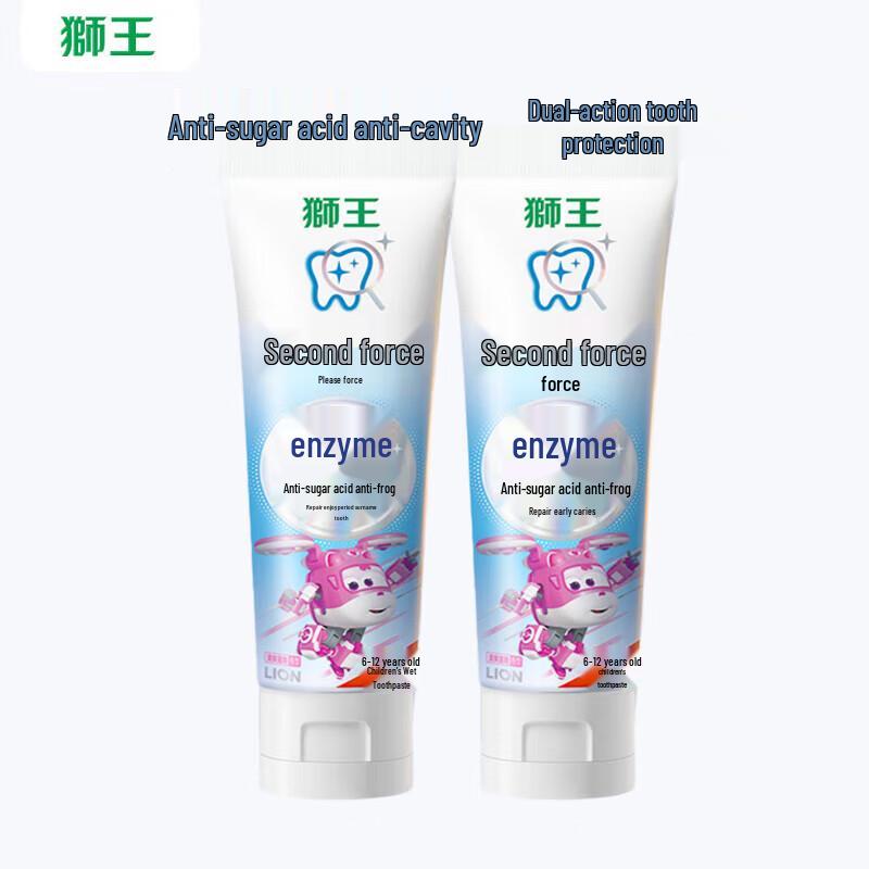 

Lion DentaCheck Kids Peach Anti-Cavity Toothpaste
