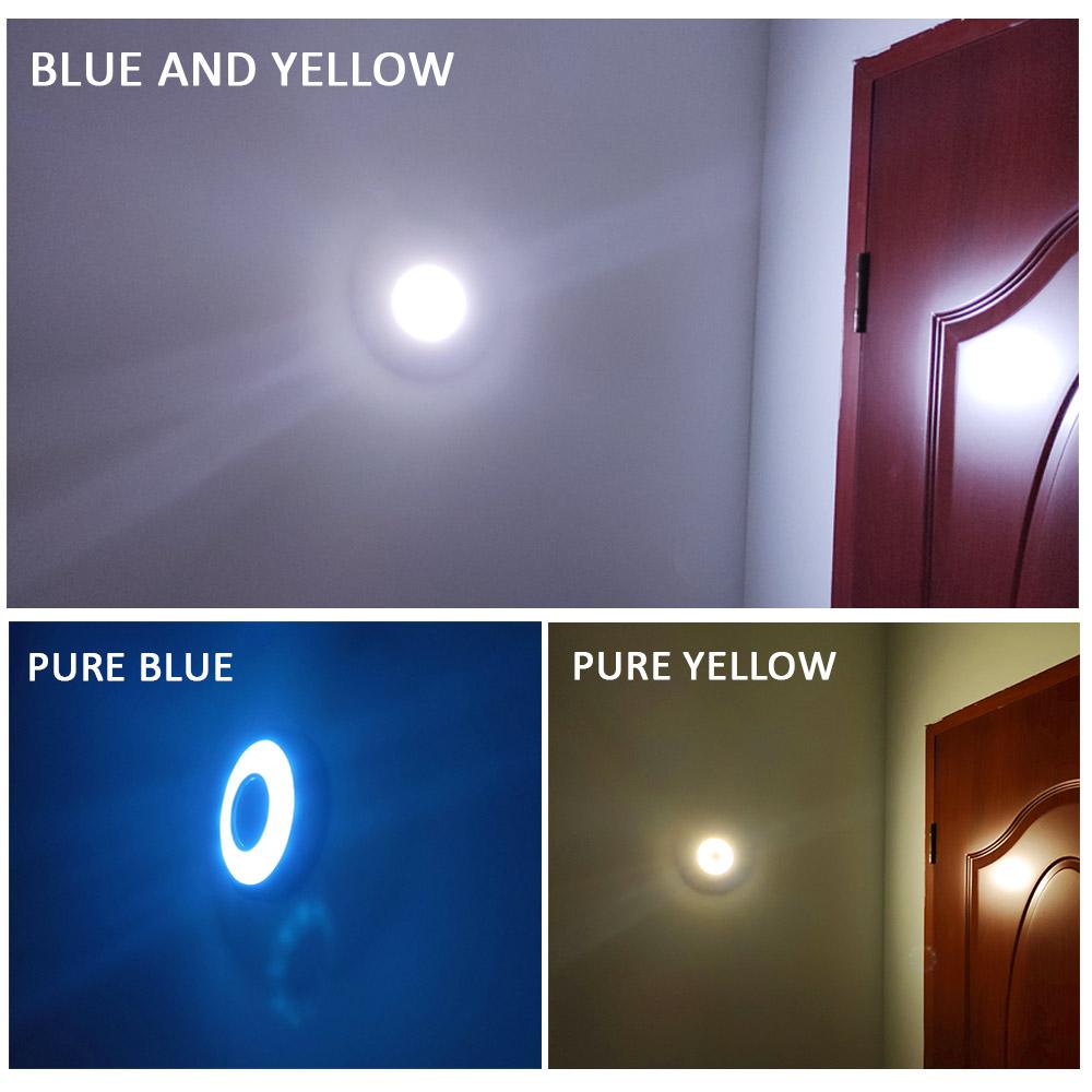 Universal Car LED Reading Lamp Round Ceiling light USB Charging Waterproof Magnet Interior Lighting Atmosphere Light
