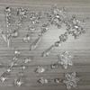 10 PCs Christmas Tree Decoration Crystal Ornaments Hanging Acrylic Snowflake Icicle Ornaments For Christmas Tree Winter New Year Party