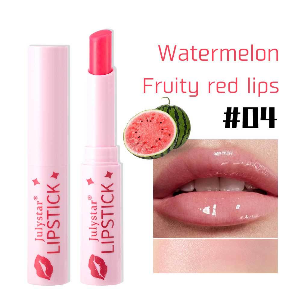 

Julystar Moisturizing and Long-lasting Vitamin E Fruity Lipstick