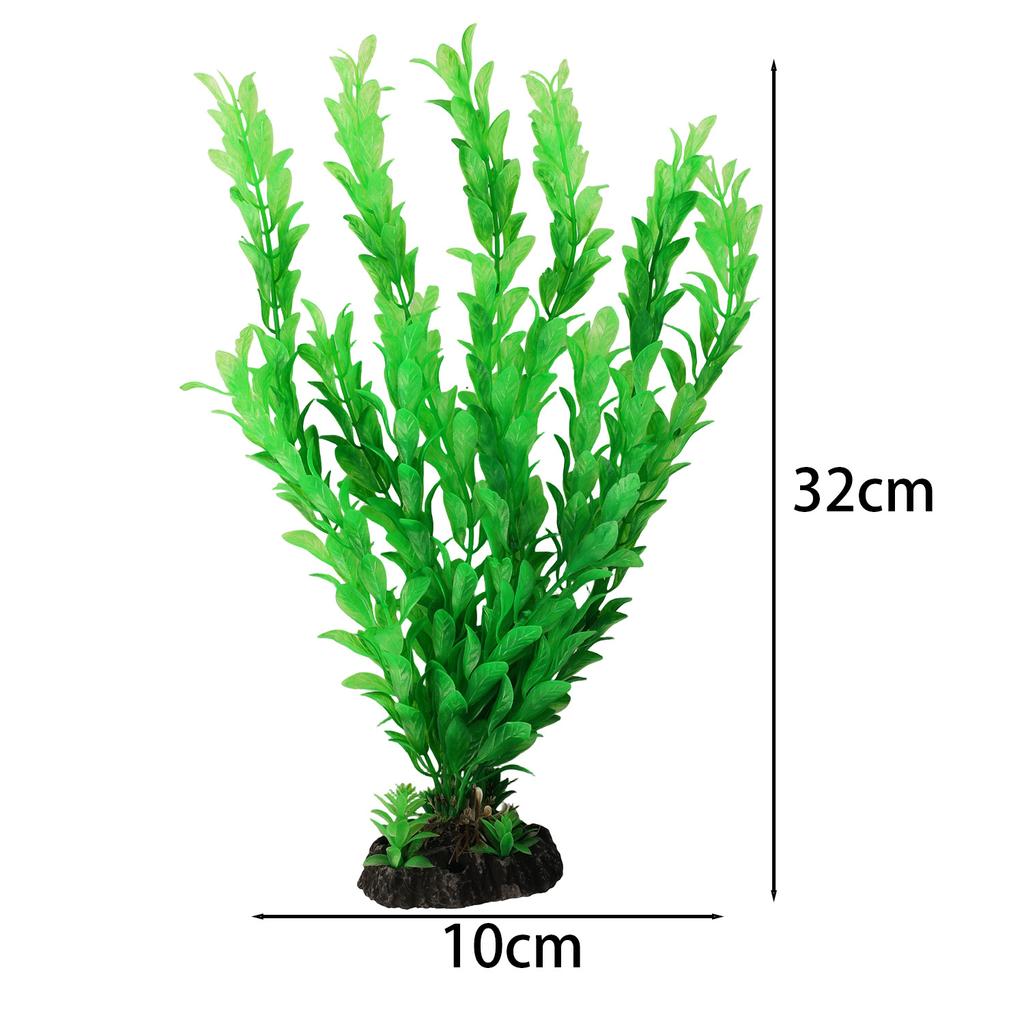 Artificial Aquarium Decor Plants Underwater Water Grass Aquatic Plastic Plants for Fish Tank Aquarium Landscape Decoration