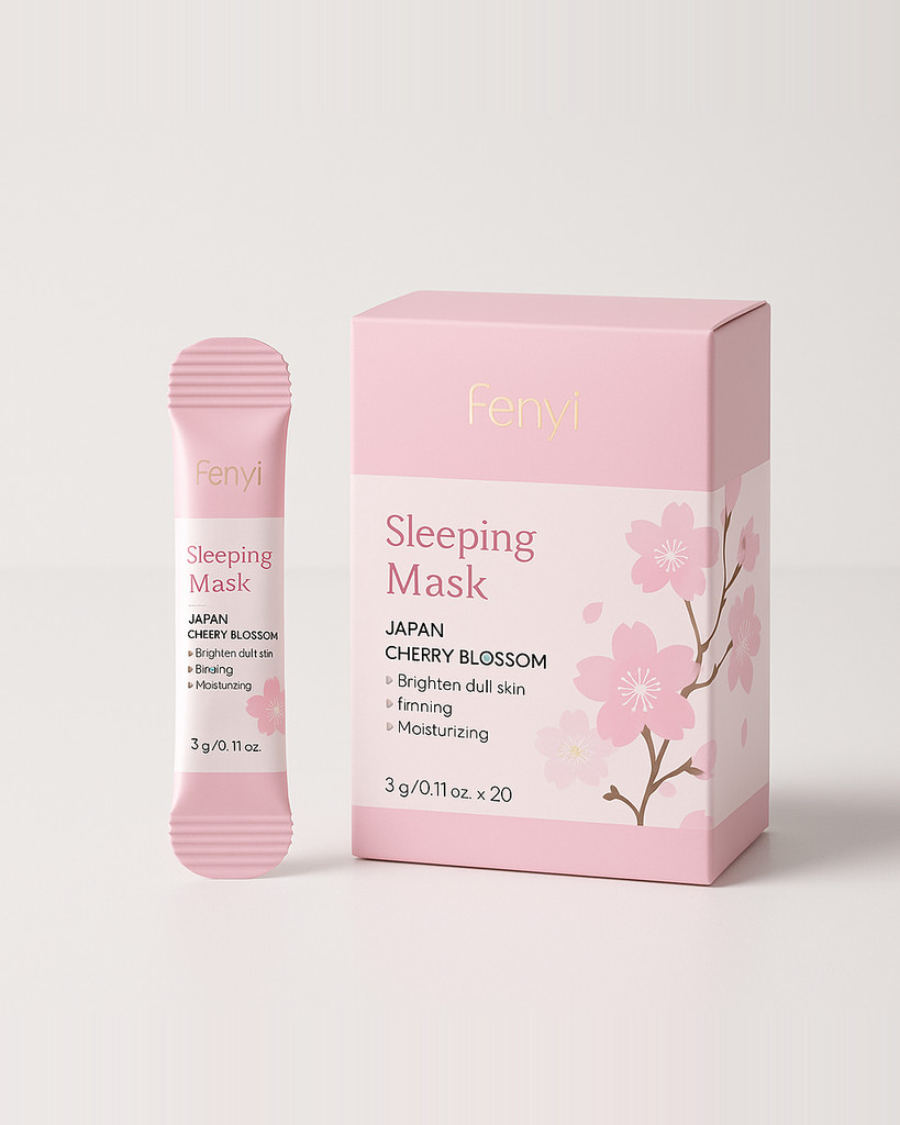 Masque de nuit à fleurs de cerisier 20 pièces