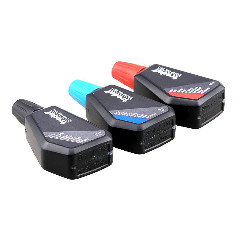 Trodat 7011 Red Water-Based Refill Ink for Flip Stamps