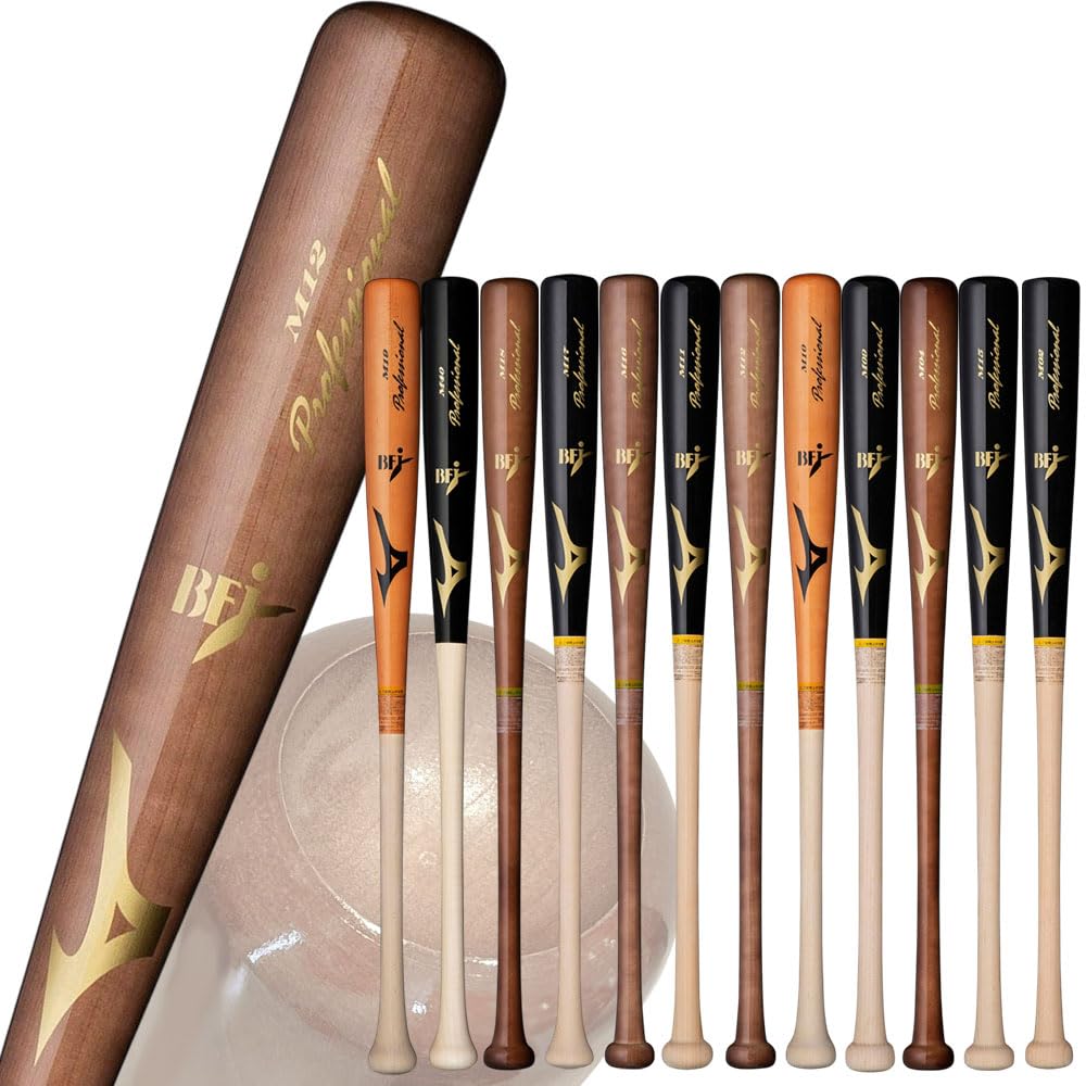 Mizuno White Hardwood Easy To Hollowed Baseball Hall 880G 1Cjwh175 1Cjlh175 Average X Is 84Cm 880G Bat, Swing, Head, Original, Average, (84Cm/880G