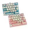 New 1Pcs Healing Stress Relief Keyboard Cute 26-Key Mechanical Creative Fidget Toy For Office Desk Decoration