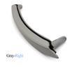 Upgraded Car Left Right Passenger Door Pull Handle with Leather Cover Trim Replacement For BMW X5 X6 E70 E71 E72 2007-2013