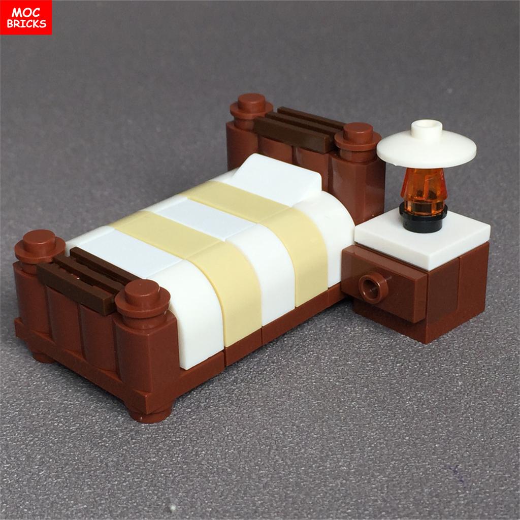 Non-Toxic Moc Bricks Baby Stroller Series Nursing Bottle Baby Figure Assembled Building Blocks Educational Toy For Children Gift