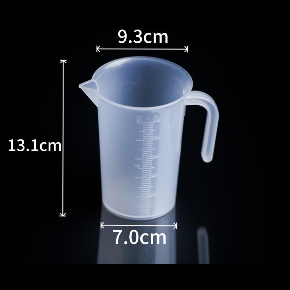 Thickened Plastic Measuring Cup with Scale Liquid Measuring Cup Graduated Cup  Kitchen Baking