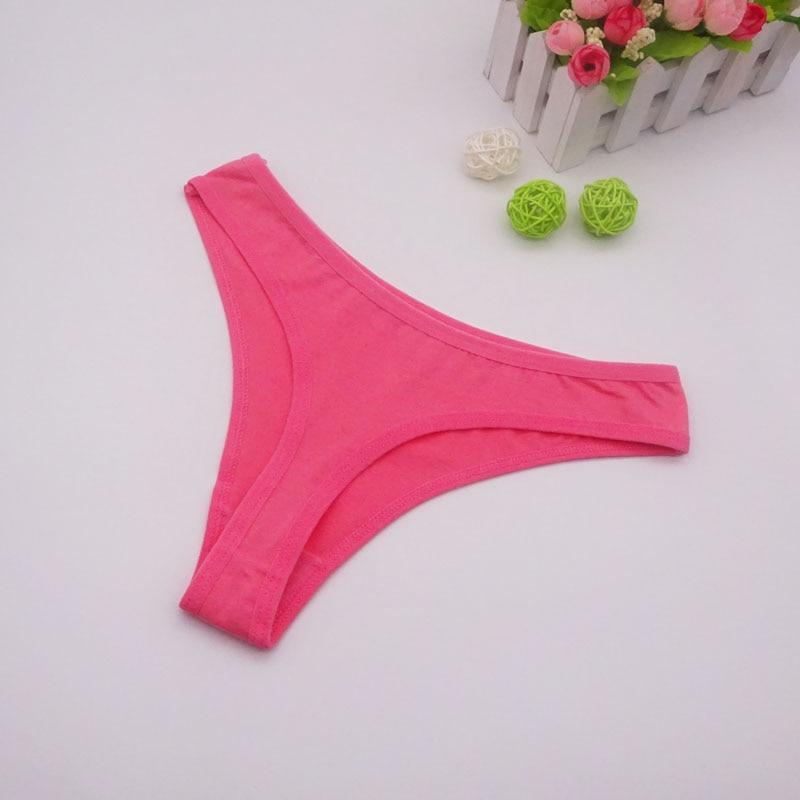 Sexy G-String Baumwolle Damen Unterwäsche G String Tanga 6 Stück/Lose