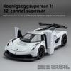 Jesko Koenigsegg 132 Alloy Car Model With Light Sound For Gift Toy Display