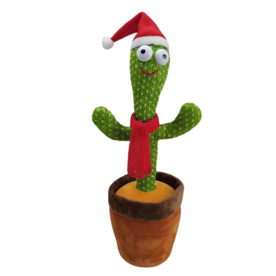 Creative Dancing Plush Toy Cactus Cultivate Interest Funny Singing Dancing Cactus Plush Toys    