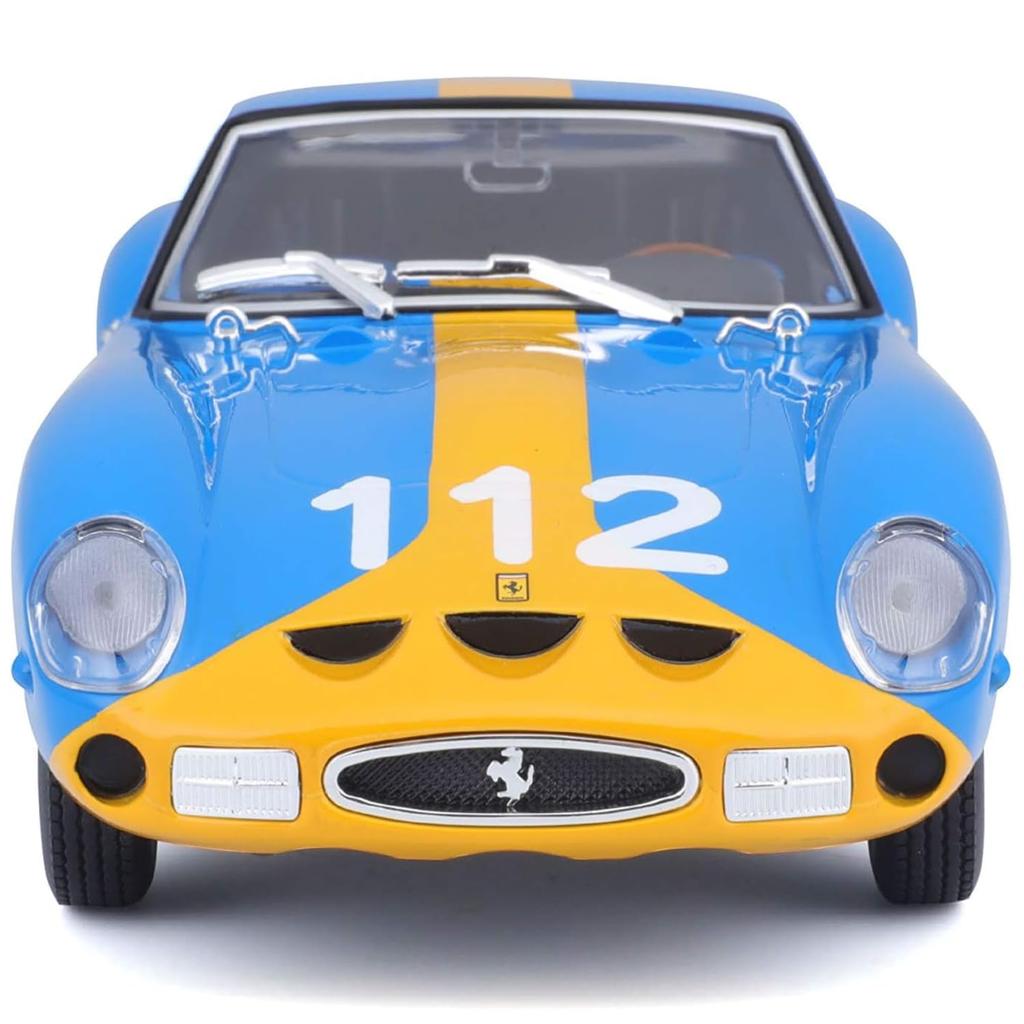 Bburago Ferrari 250 GTO Blue Diecast Model Finished Product 1/24 #112 / Car, 18-26305