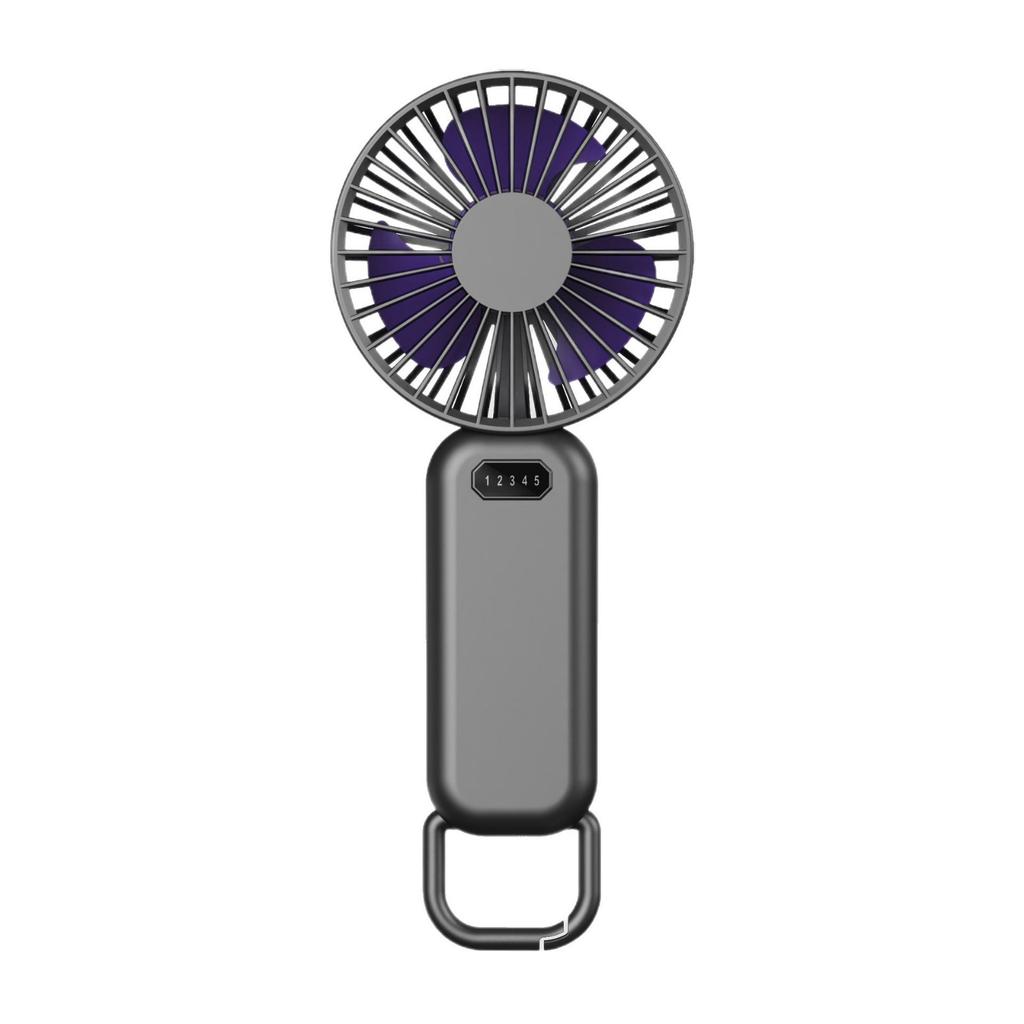 Handheld Fan With Long Battery Life, Ultra-portable Stand, Outdoor USB Charging, Hiking Hook, Small Fan