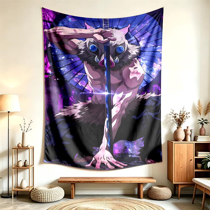 Demon Slayer (1) Tapestry Suitable For Decorating Homes Dorms And Bedrooms Soft To The Touch And A Perfect Gift For Friends And Family
