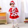 Long Sleeve Santa Claus Cosplay Costume Hat Kids Cosplay Clothes  Decor