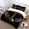 Guitar, wings, red flourishes. Bedding sets Duvet cover sets Duvet covers Pillowcases(1 * Duvet Cover 2 * Pillowcases without duvet insert)