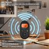 AM FM rádio, dobíjecí přenosné kapesní mini rádio s nejlepším příjmem, digitální ladění stereo rádio se sluchátky na jogging, chůzi, kempování