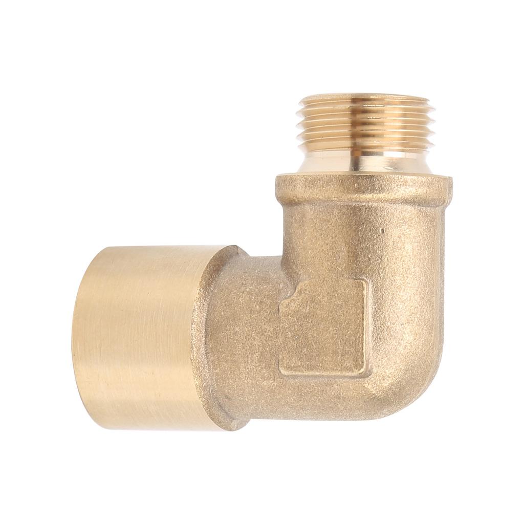 90 Degree Oxygen Sensor Extender M18x1.5 Brass Extension Spacer Adapter Car Accessory