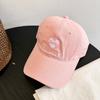 Ricygvm Pink Love Baseball Hat For Women Sunshade Duck Tongue Hats Embroidered Peaked Cap Fashion Girls Sport Sunscreen Visors