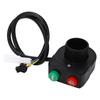 48V 350W Elektrofahrrad Gebürsteter Controller Kit Fahrrad Pedal Gasgriff Scheinwerferschalter Umbausatz