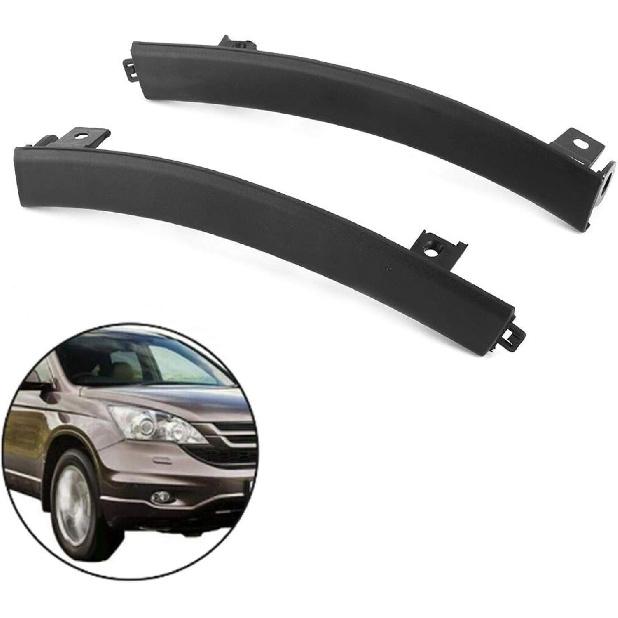 2Pcs Car Bumper Cover Vehicle Front Bumper Filler Set Garnish Filler ABS Plastic for 2007 2011 71108 SWA 000 car exterior, Other accessories