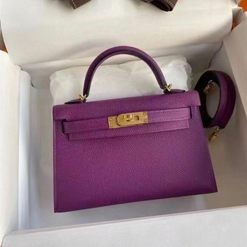 New Popular Summer Cowhide High-end Leather Messenger Small Bag for Women