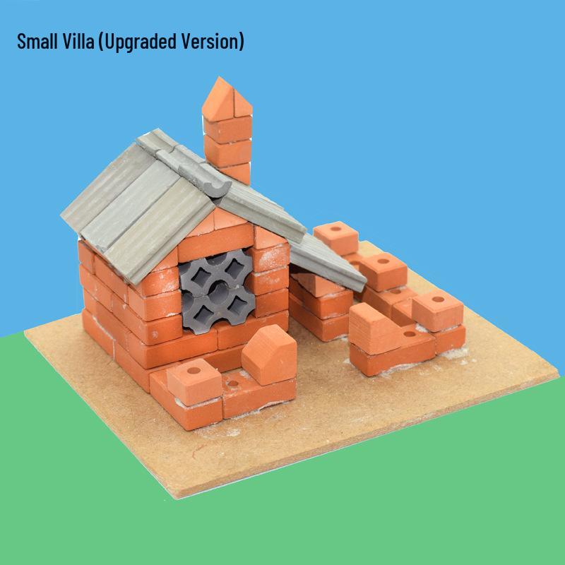 Little Bricklayer DIY Cement House Building Blocks - Educational Toy for Children
