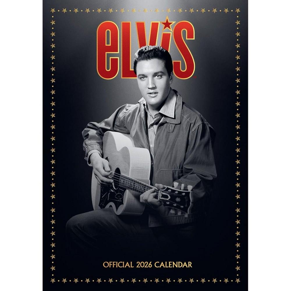 Elvis Presley 2026 A3 Wall Calendar