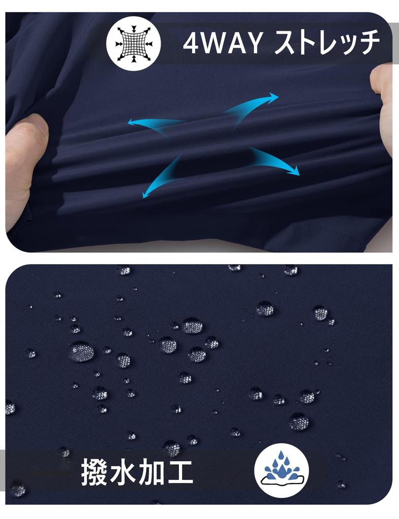 Sports Gym Stretch Shorts with Summer Size XL Men's Shorts, Loungewear, Wear, Quick-Drying, Pockets, Wear, Navy,